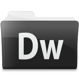 Folder Adobe Dream Weaver Icon 256x256 png